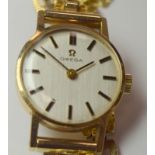 Lady's 9ct Gold Omega Watch ***reserve lowered***