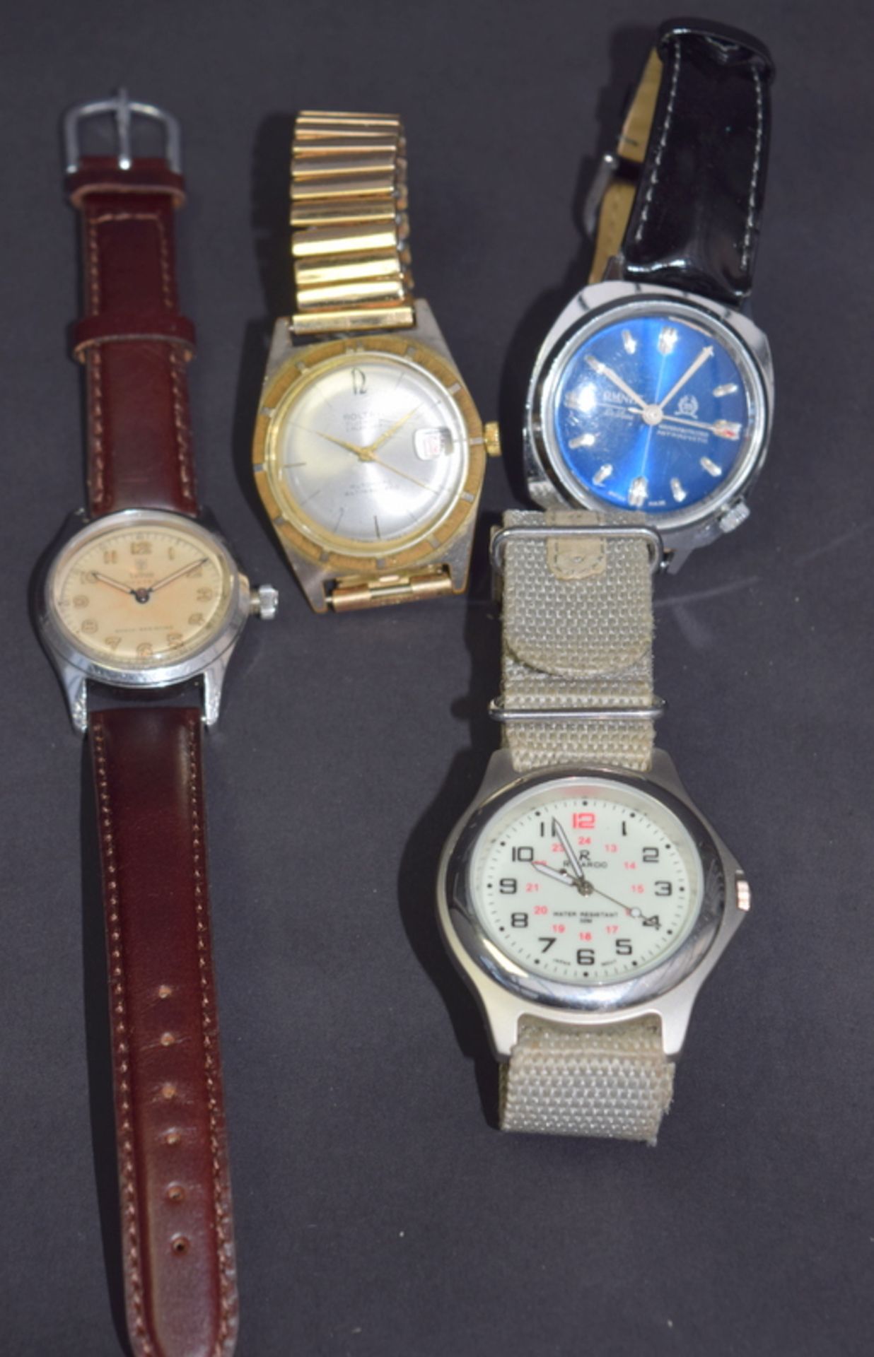 Tudor Oyster And Three Other Watches