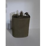 lot 230 WWI Water Bottle in canvas holder