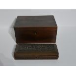 Lot 185 Two Wooden Boxes