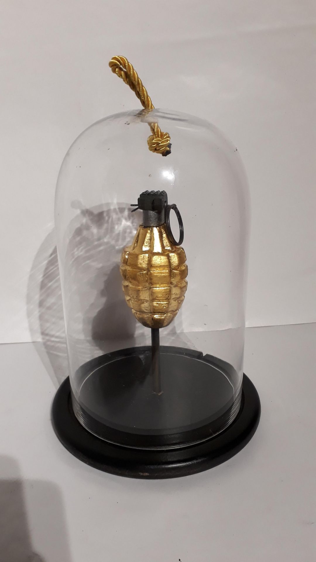 lot 233 24ct leaf replica handgrenade