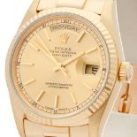 1991, Rolex Day-Date 36 18K Yellow Gold - 18038