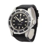 1962, Rolex Submariner Gilt Gloss Meters First Dial Pointed Crown Guards Stainless Steel - 5512