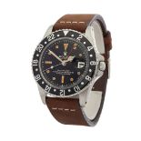 1963, Rolex GMT-Master Gilt Gloss Underline Dial Small Hand GMT Stainless Steel - 1675