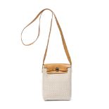 Hermes / Herbag Mini / Shoulder Bag in Beige - Grade A