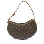 Louis Vuitton / Croissant / Shoulder Bag in Brown - Grade A