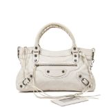 Balenciaga / Arena First / Handbag in Off-White - Grade AB