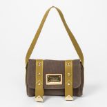 Louis Vuitton / Antigua Flap Handbag / Handbag in Khaki Green - Grade A