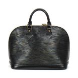 Louis Vuitton / Alma / Handbag in Black - Grade AA