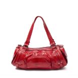 Celine / Soft Tote / Shoulder Bag in Red - Grade AA