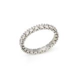 Cartier Platinum 1.56ct Full Diamond Destinée Eternity Ring