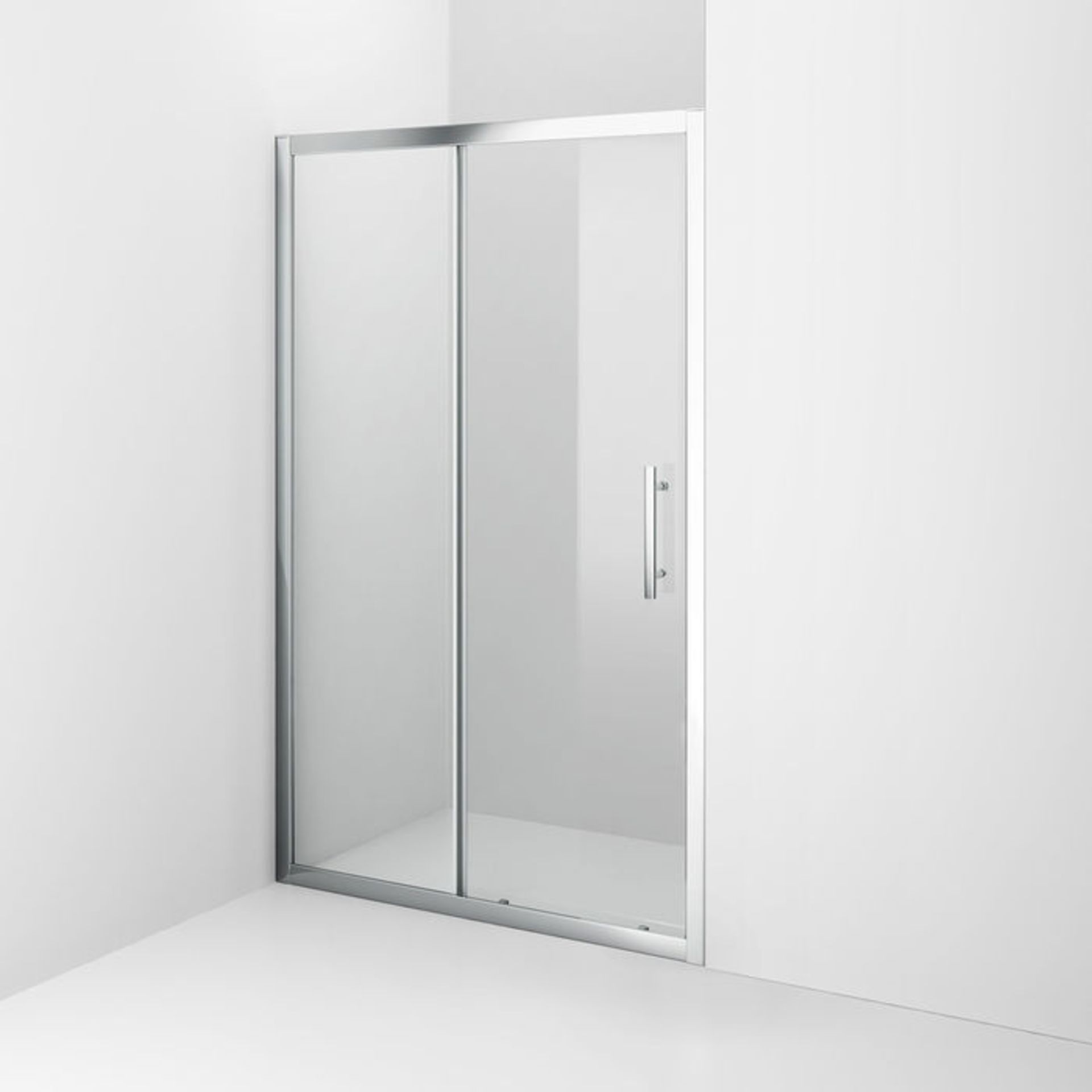 (P32) 1200mm - 8mm - Premium EasyClean Sliding Shower Door. RRP £360.99. 8mm EasyClean glass - Our - Image 4 of 5