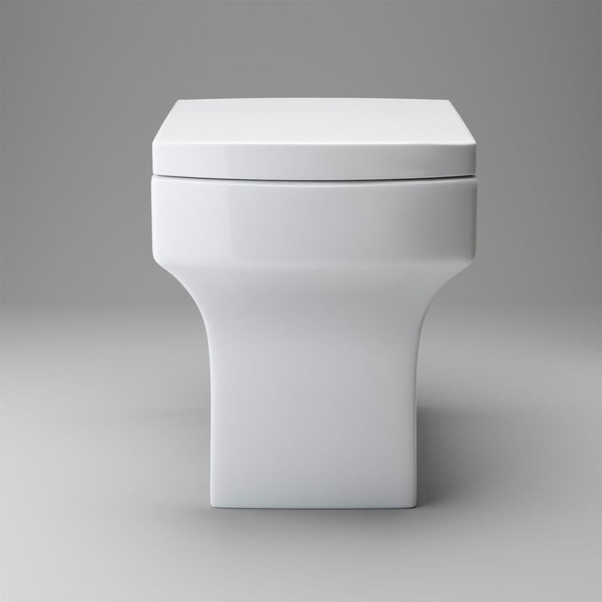 (P18) Belfort Back to Wall Toilet inc Soft Close Seat. Made from White Vitreous China Anti-scratch - Image 4 of 4