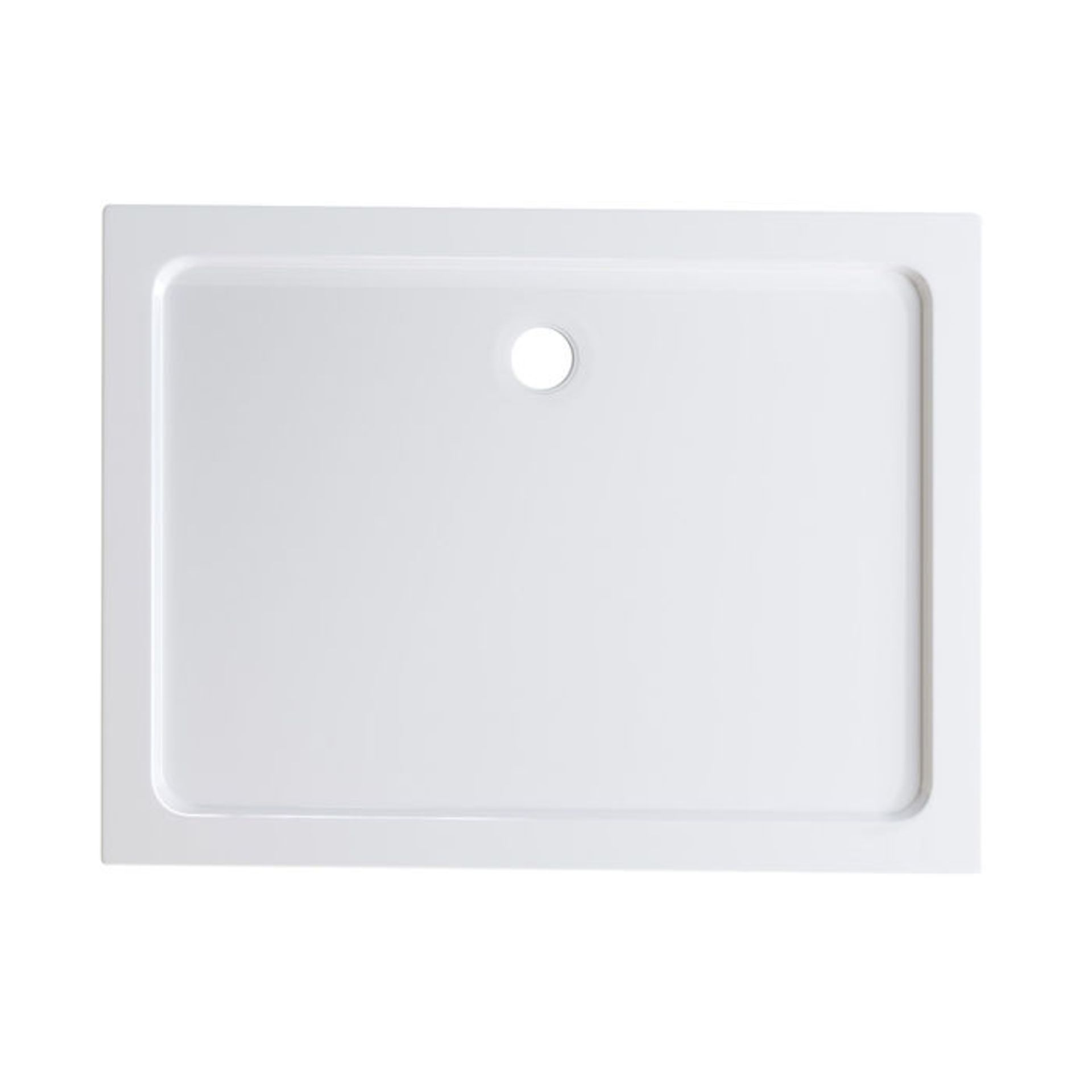 (P73) 1200x900mm Rectangular Ultra Slim Stone Shower Tray. RRP £299.99. Low profile ultra slim - Image 3 of 3