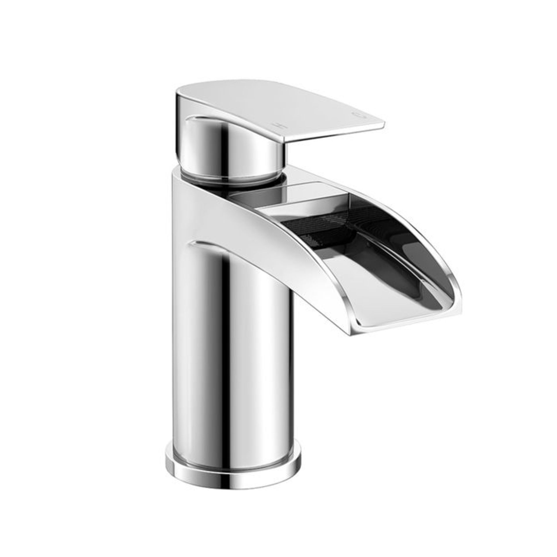 (P86) Denver Waterfall Basin Mixer Tap Chrome Plated Solid Brass Mixer cartridge Minimum 0.5 bar - Image 5 of 5