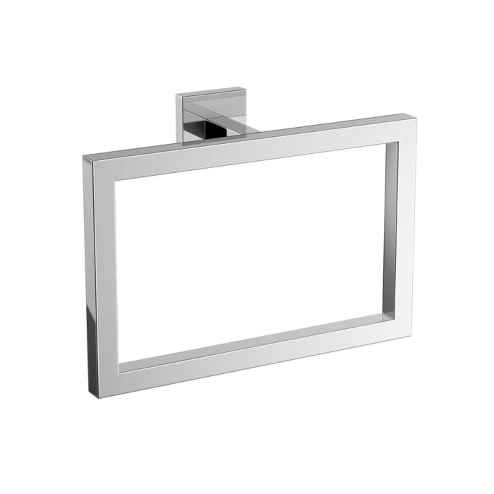 (AL35) Jesmond Towel Ring. Finishes your bathroom with a little extra functionality and style Made - Image 2 of 3