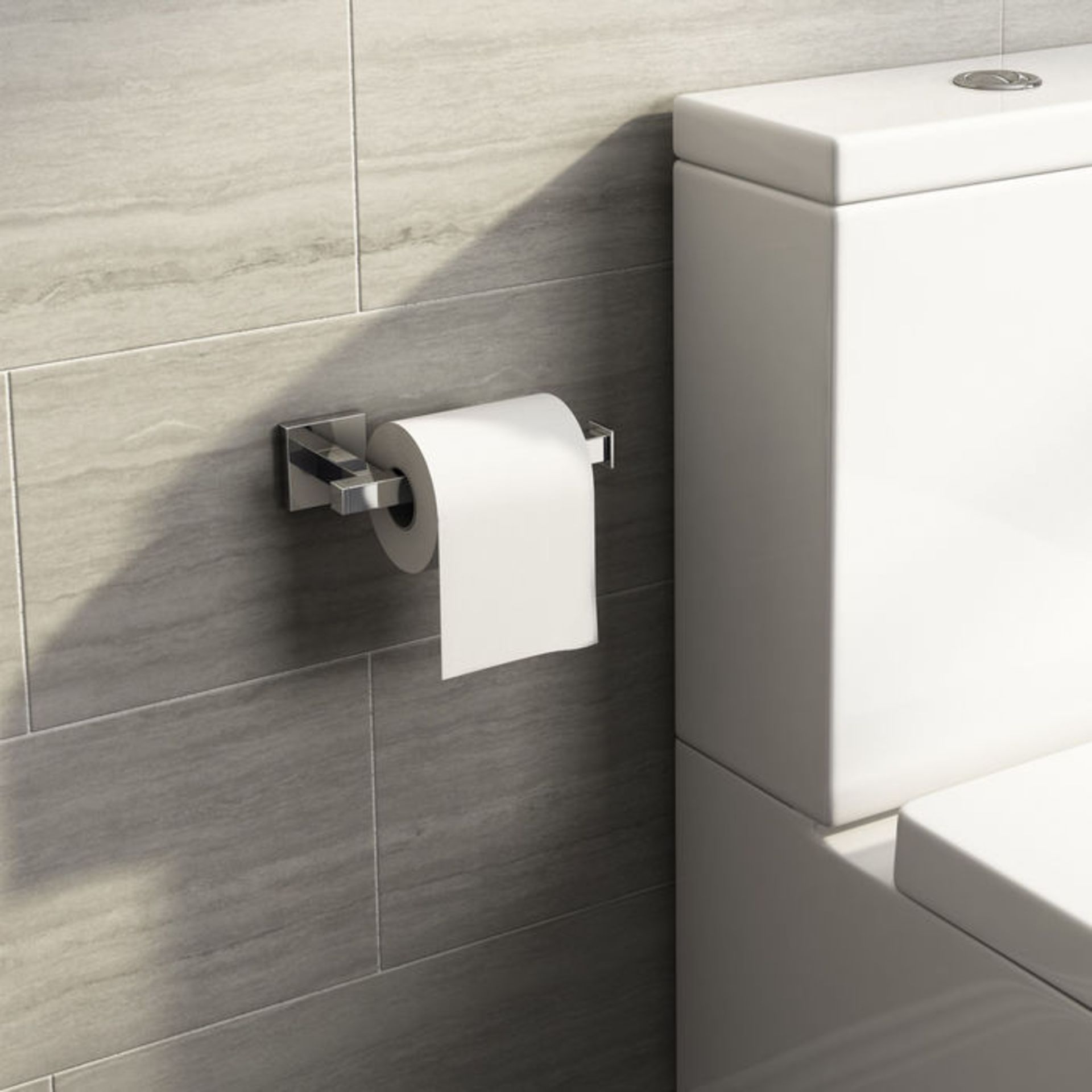 (AL36) Jesmond Toilet Roll Holder Finishes your bathroom with a little extra functionality and style - Image 3 of 3