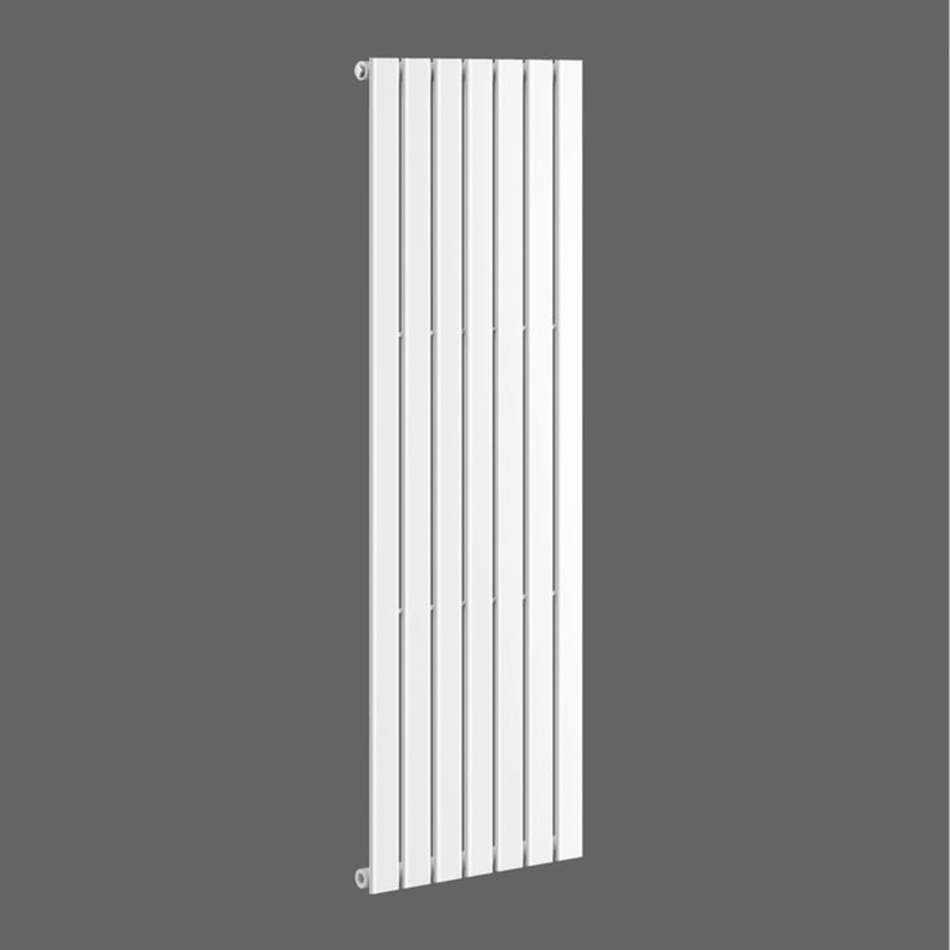 (TS119) 1800x532mm Gloss White Single Flat Panel Vertical Radiator. RRP £359.99. Made from high - Image 4 of 4