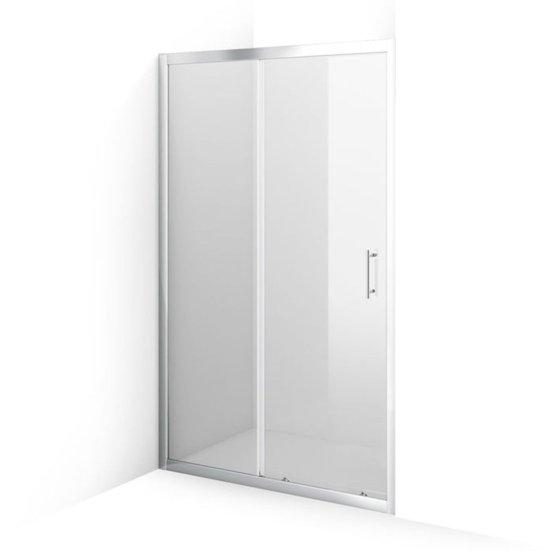 (TS103) 1200mm - 6mm - Elements Sliding Shower Door. RRP £299.99. 6mm Safety Glass Fully - Image 4 of 4