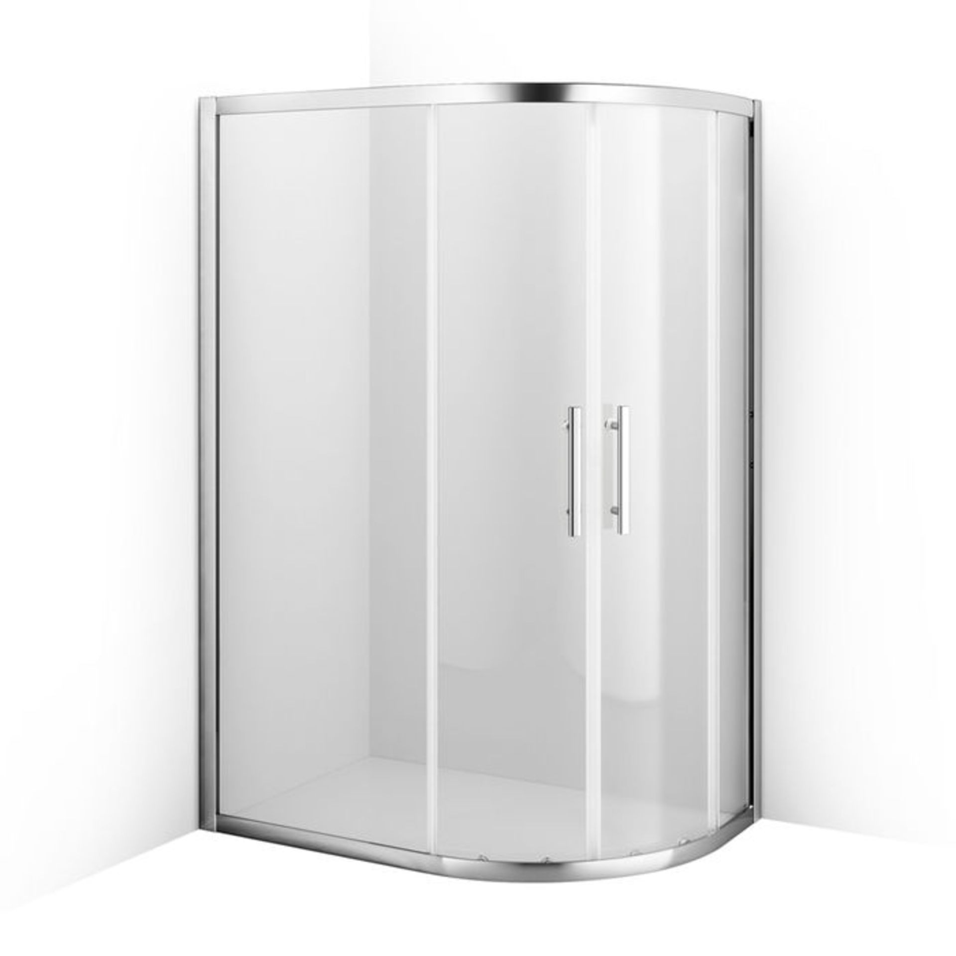 (TS267) 760x900mm - 8mm - Premium EasyClean Offset Quadrant Shower Enclosure - Reversible. RRP £ - Image 4 of 5