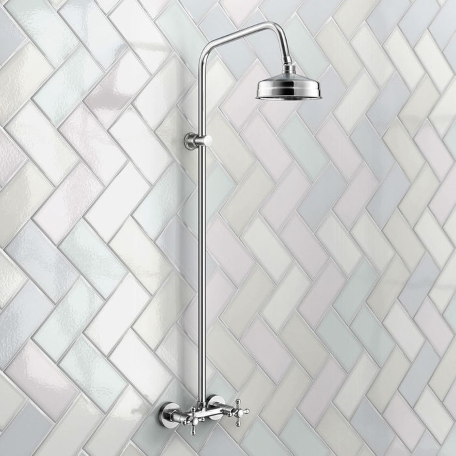 (TS211) Traditional Exposed Shower & Medium Head. Exposed design makes for a statement piece - Image 3 of 3