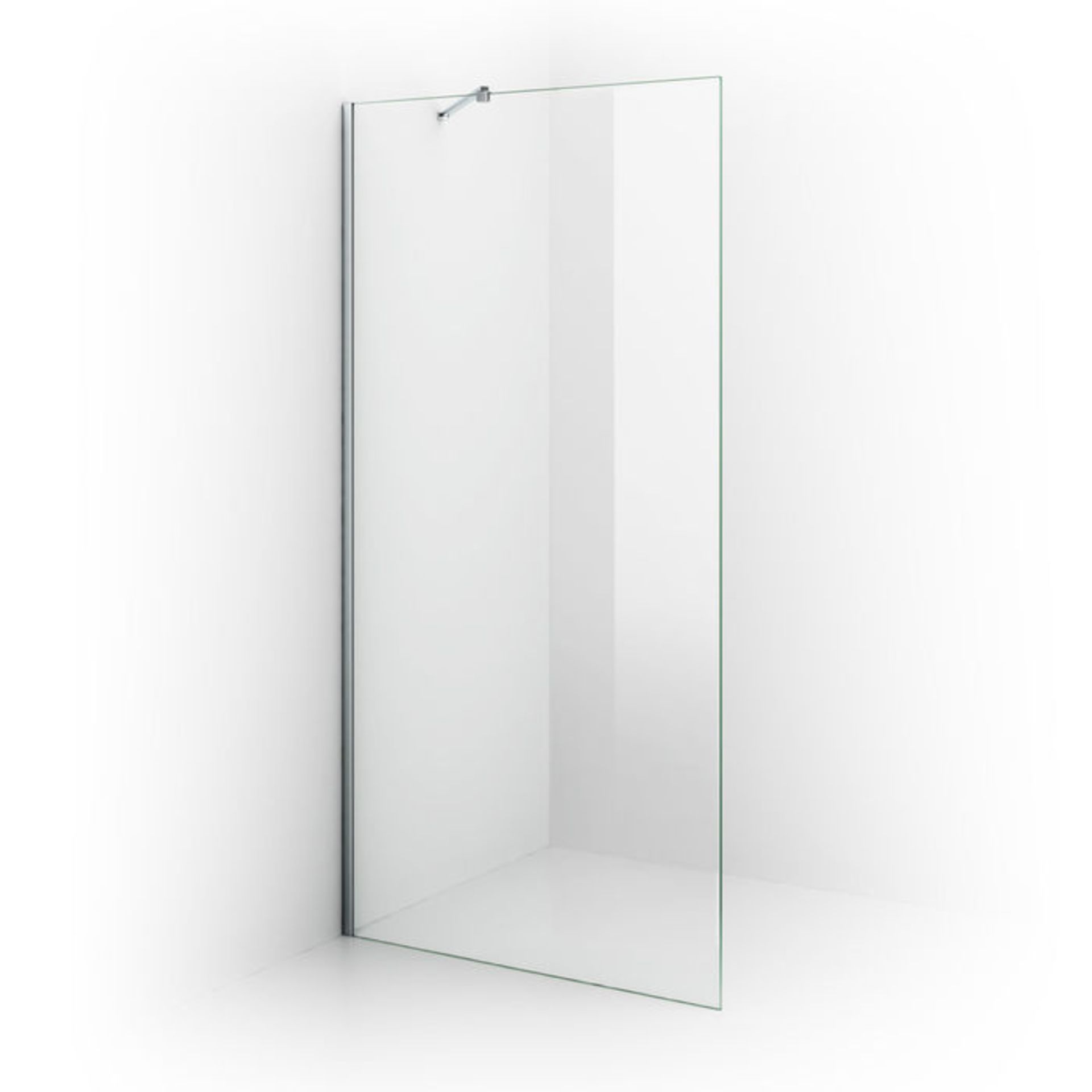 (AL48) 700mm - 8mm - Premium EasyClean Wetroom Panel. RRP £299.99. 8mm EasyClean glass - Our glass - Image 4 of 5
