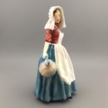 ROYAL DOULTON LADY FIGURINE JERSEY MILKMAID HN2057