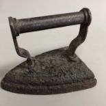 Antique Victorian Cast Iron Sad Flat Iron