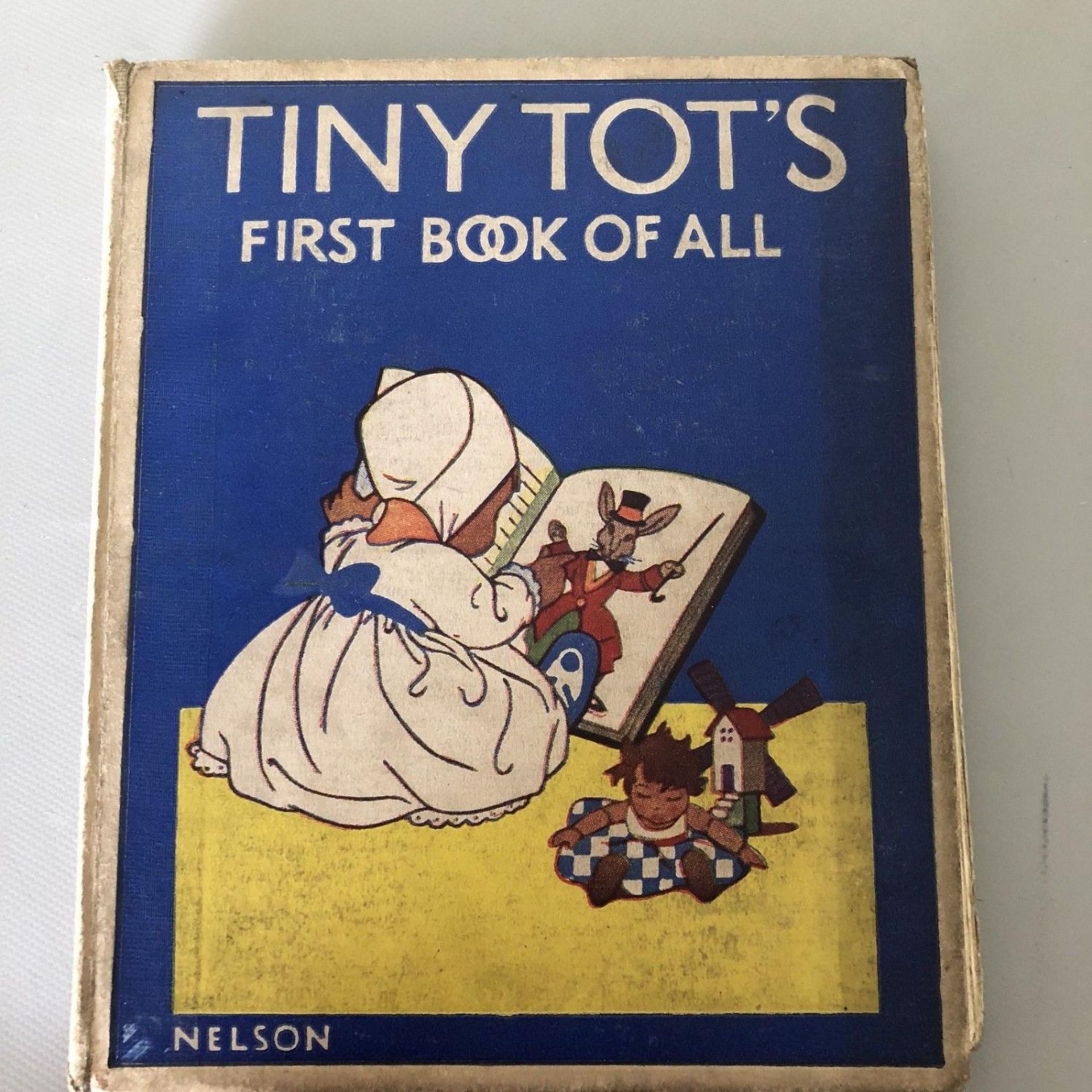 Vintage Children's Book "Tiny Tots First Book of All" c.1930 Alphabet Stories