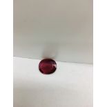 4.63ct ruby,Enhanced by Frature,good clarity and colour,12mmx10mm ,