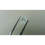 1.25ct Brilliant Cut Diamond, Enhanced stone.I colour, I2 clarity. .