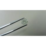 1.37ct Brilliant cut Diamond,enhanced stone,h colour i2 clarity ,