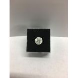 2.41ct Brilliant cut natural diamond,Clarity enhanced,H Colour I2 clarity,