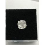 2.49ct cushion cut diamond,I colour I1 clarity,natural diamond,clarity enhanced