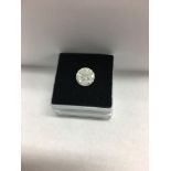 3.13ct round brilliant cut diamond,h colour i2 clarity,clarity enhanced