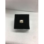 1.01ct Emerald cut diamond,fancy brown/grey (has a pink hue),natural untreated