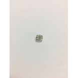 1ct cushion cut diamond,I colour i1 clarity,natural diamond,clarity enhanced,