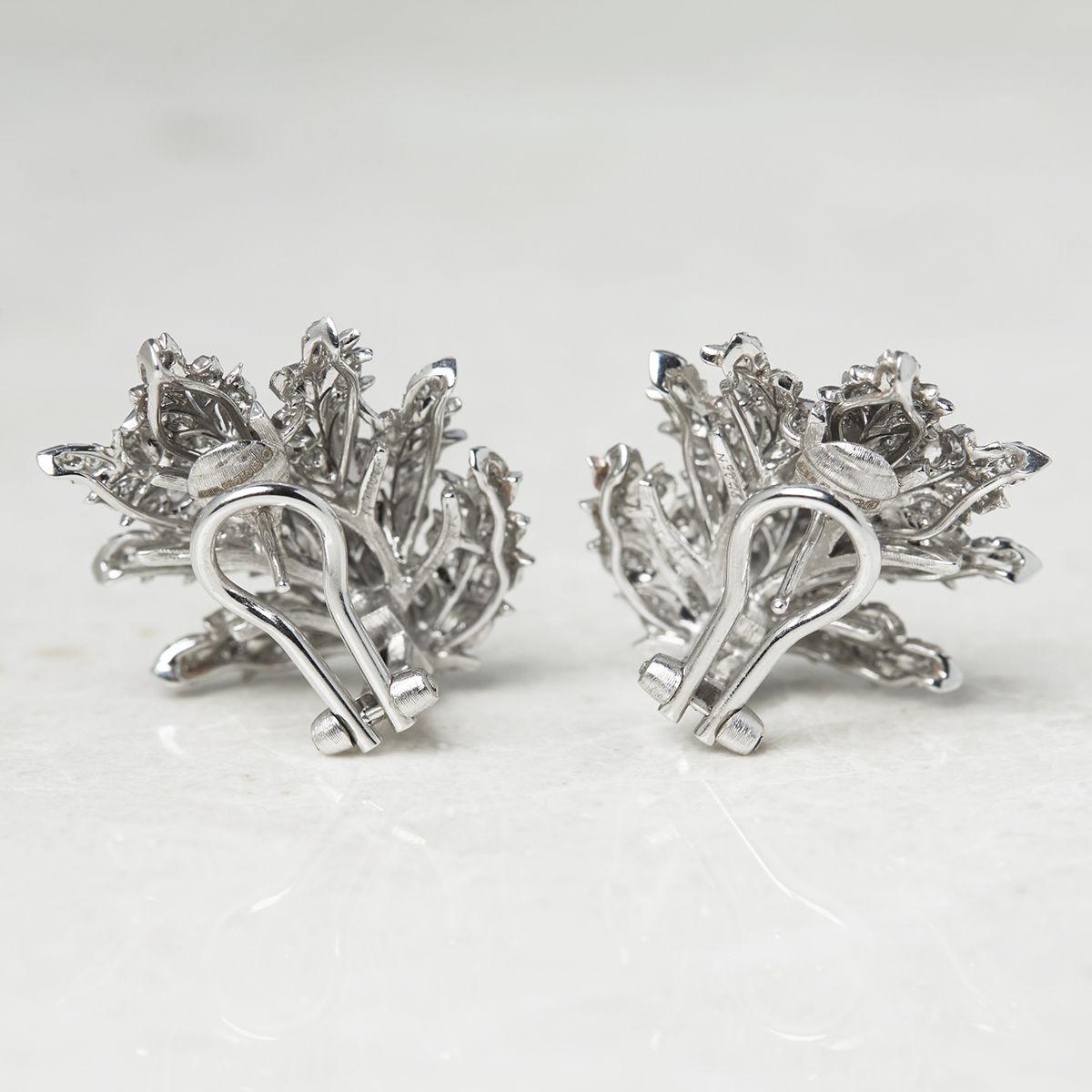 Buccellati 18k White Gold South Sea Pearl & Diamond Detachable Drop Earrings - Image 6 of 13