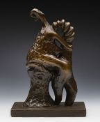 Lady & The Shrimp Ltd Edn Bronze Sculpture By John Farnham