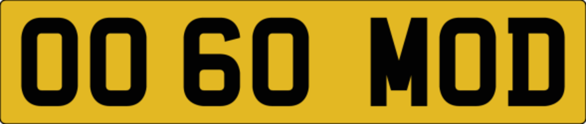 On DVLA retention OO 60 MOD ready to transfer