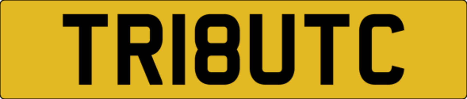 On DVLA retention TR18UTC ready to transfer