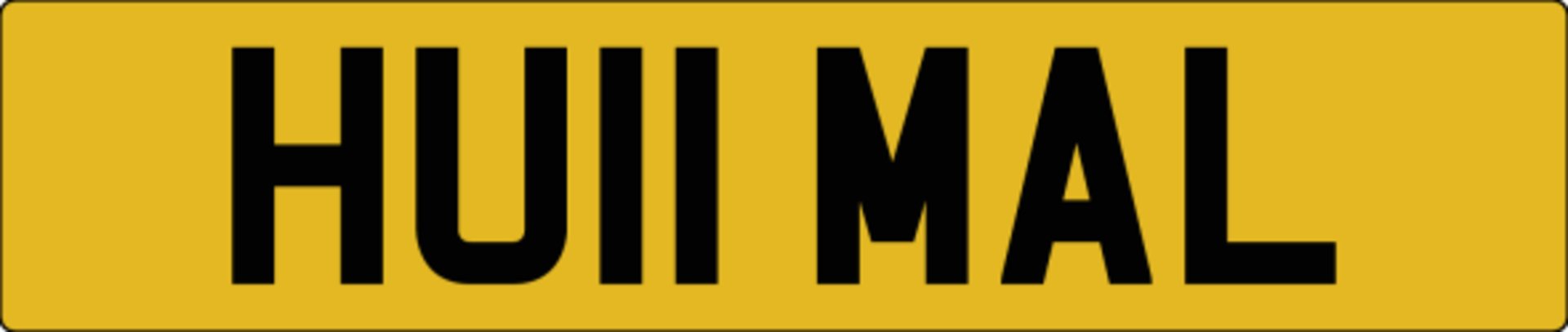 On DVLA retention HU11 MAL ready to transfer