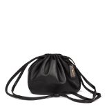 CHANEL Black Lambskin Vintage Timeless Bucket Bag