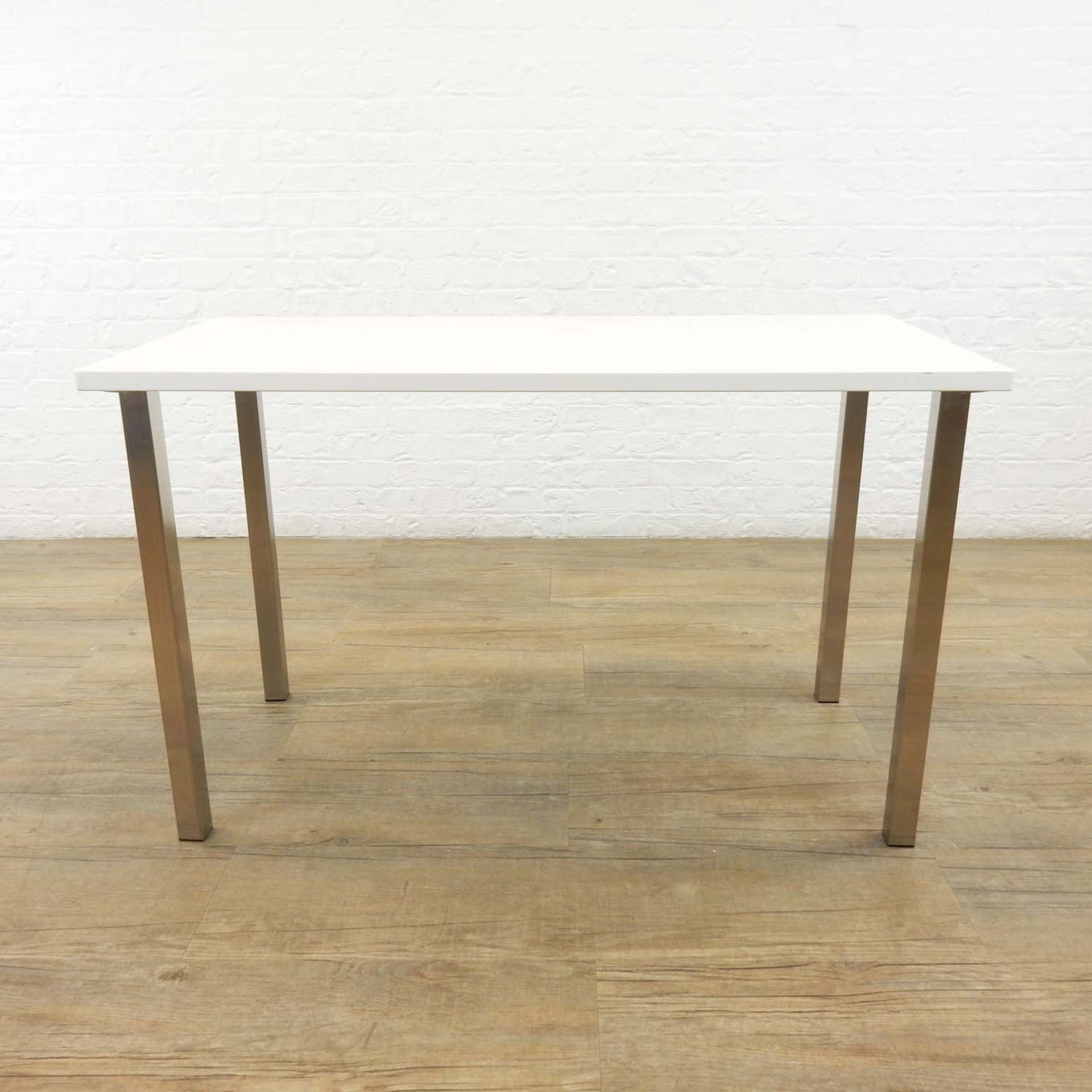 Ikea Hissmon White Table (1200mm x 600mm)