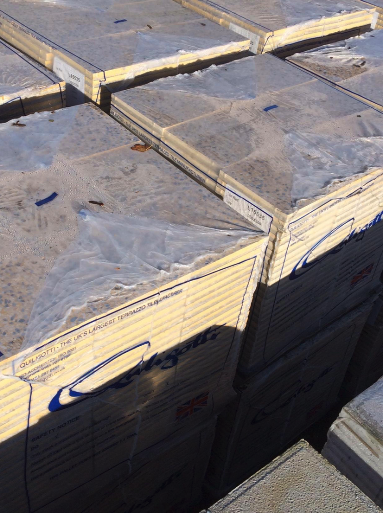 NO RESERVE - Pallets of Quiligotti Commercial Floor Tiles