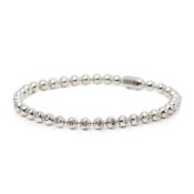 Cartier 18k White Gold Diamond Perles de Diamants Bracelet