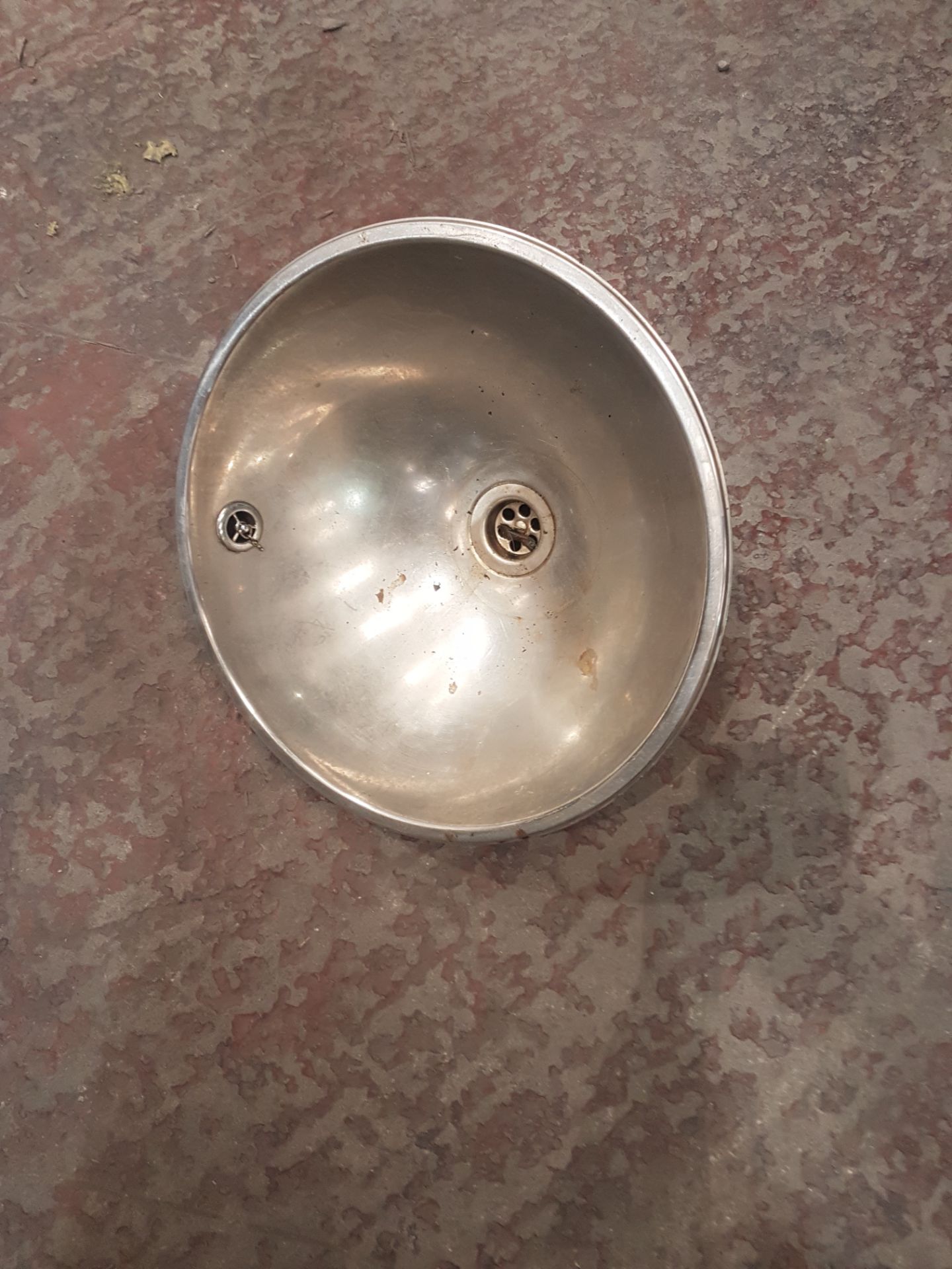 Round Stainless sink