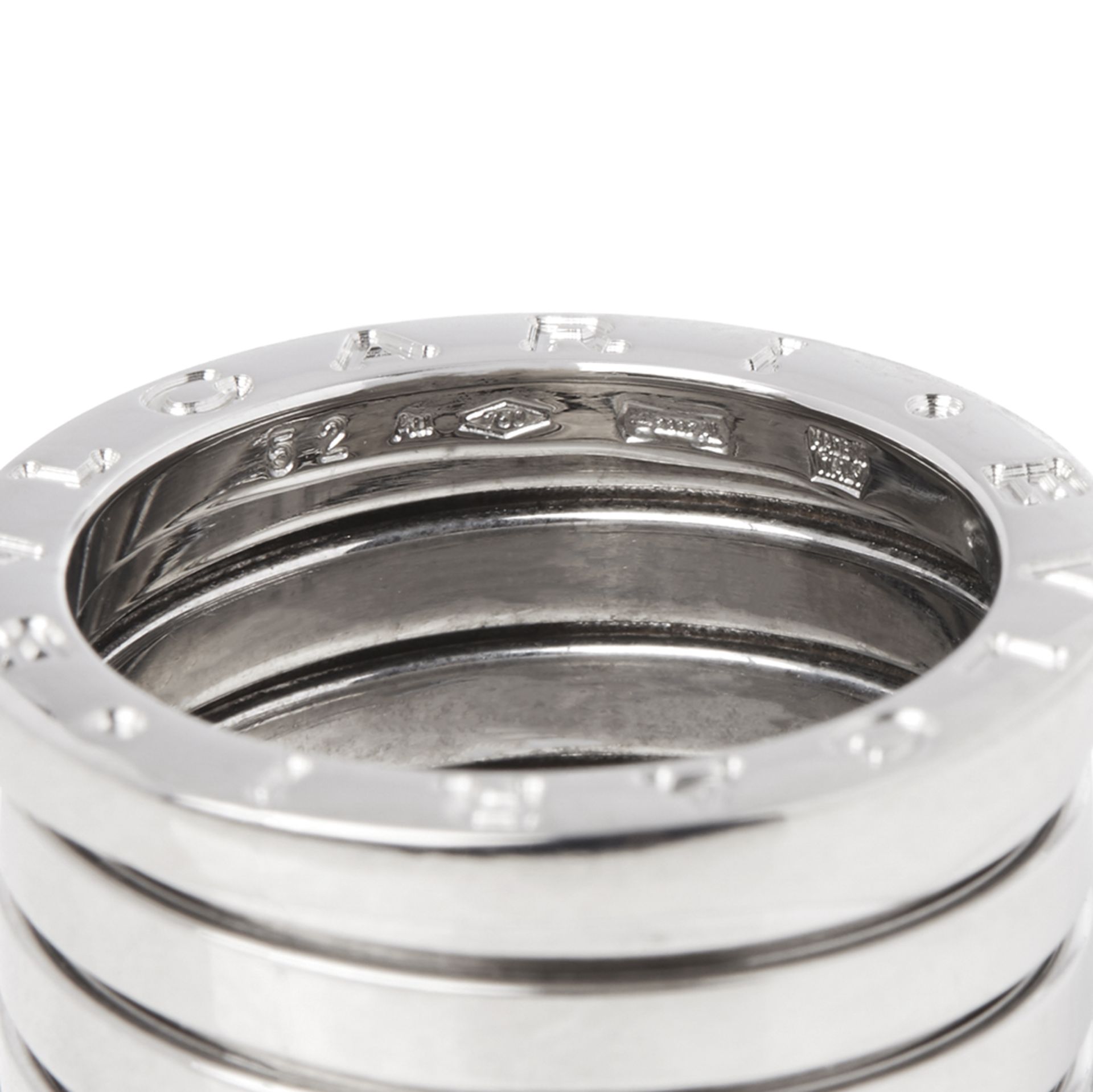 Bulgari 18k White Gold B.Zero 1 Band Ring - Image 2 of 6