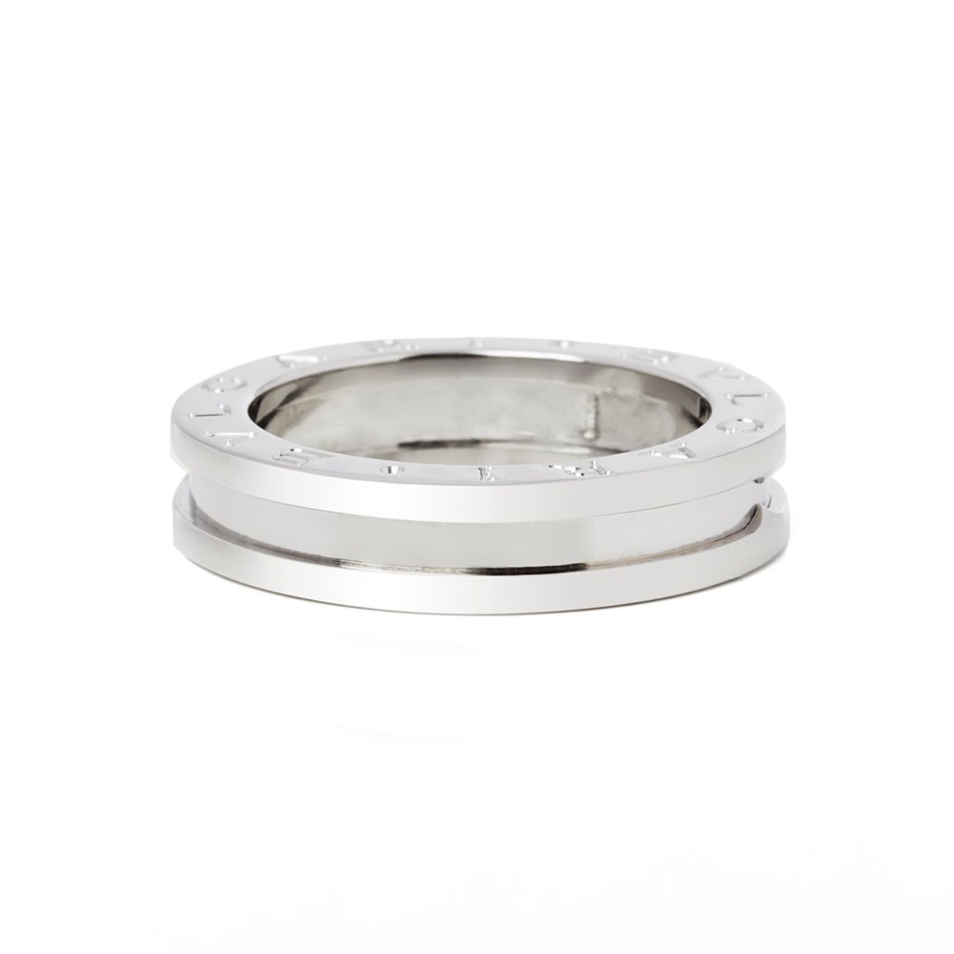 Bulgari 18k White Gold B.Zero 1 Band Ring - Image 2 of 7