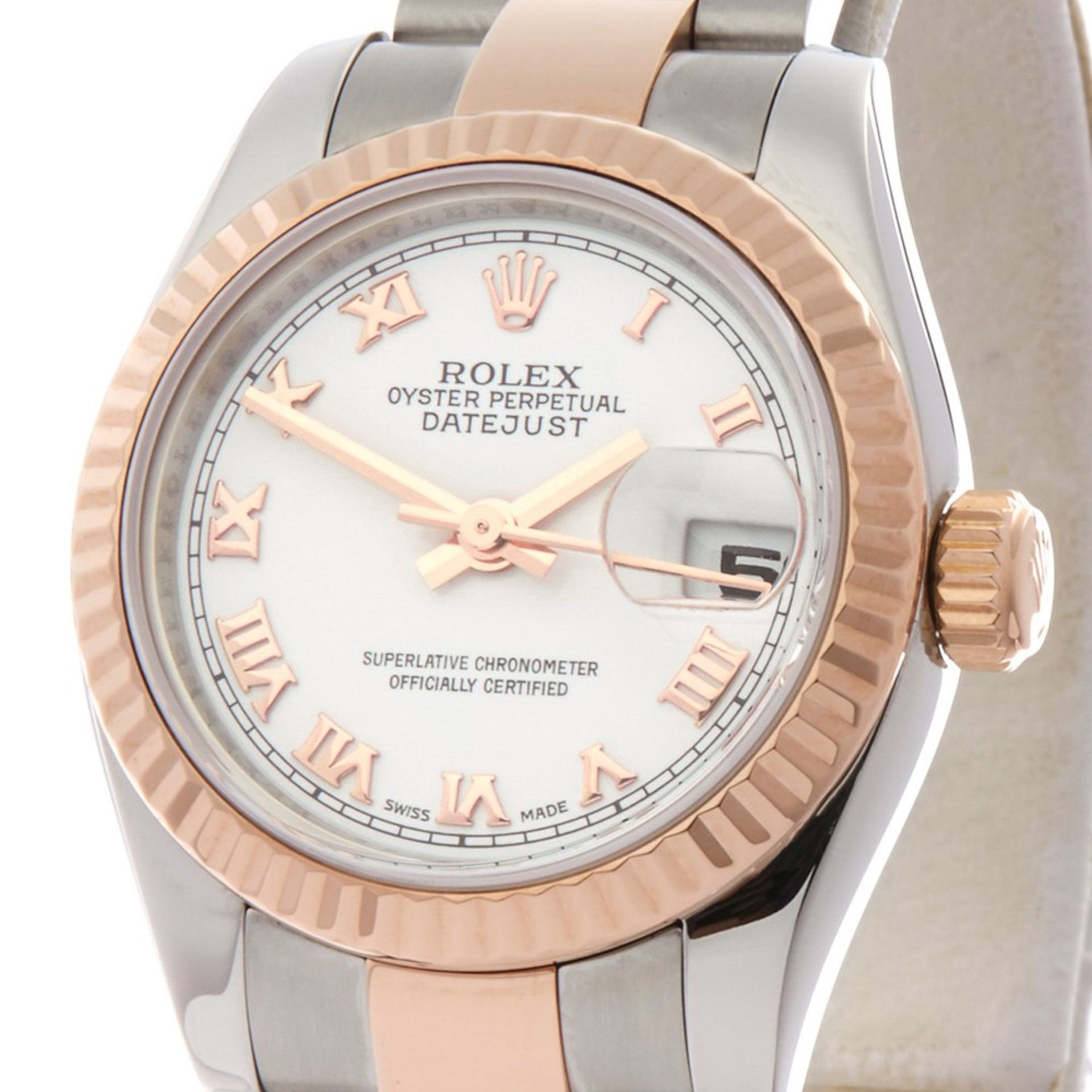 2007 Rolex Datejust 26 Stainless Steel & 18K Rose Gold - 179171 - Image 3 of 8